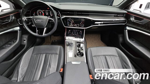 Audi A6 — interior