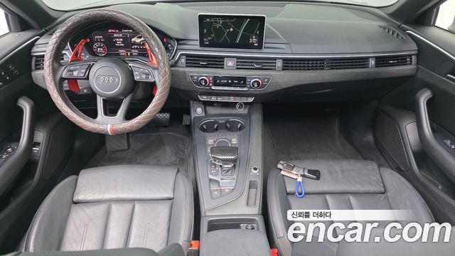 Audi A4 — interior