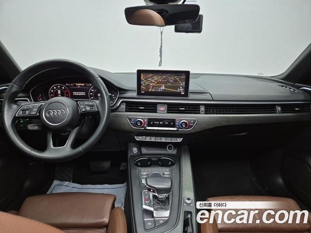 Audi A4 — interior