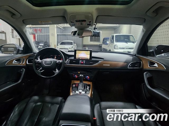 Audi A6 — interior