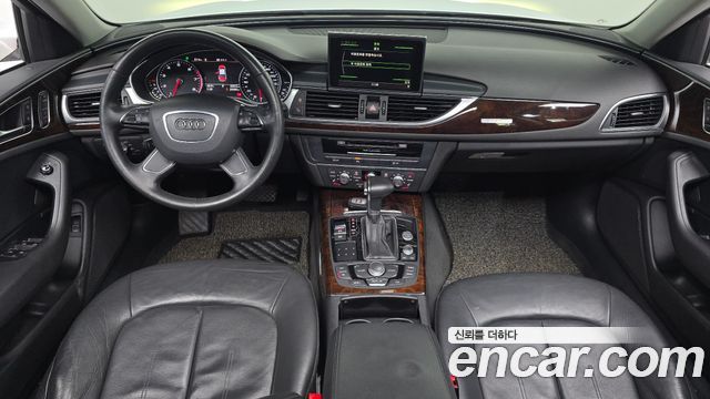 Audi A6 — interior
