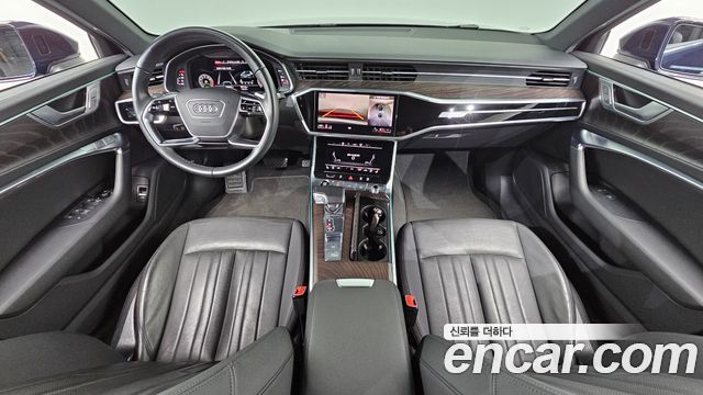 Audi A6 — interior