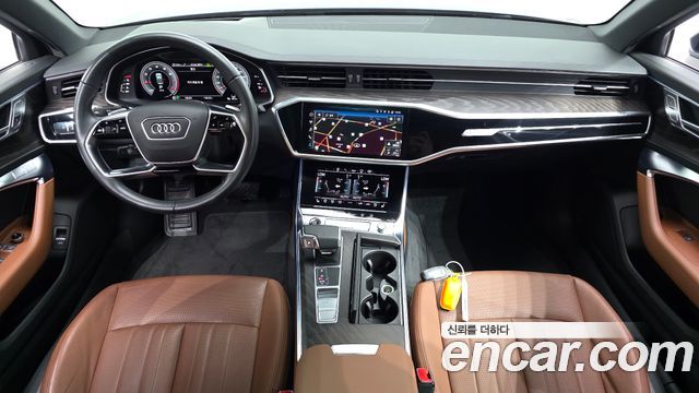 Audi A6 — interior