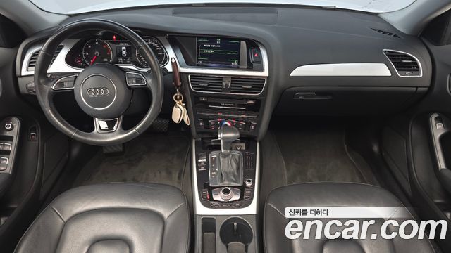 Audi A4 — interior