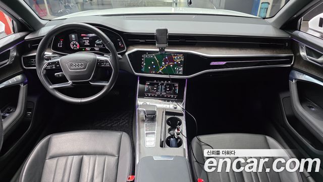 Audi A6 — interior