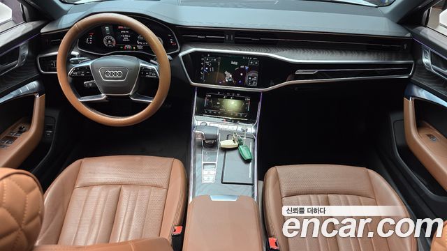 Audi A6 — interior