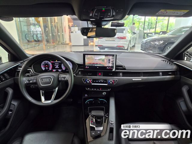 Audi A4 — interior