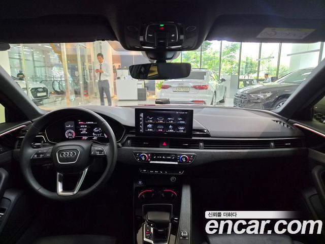 Audi A4 — interior