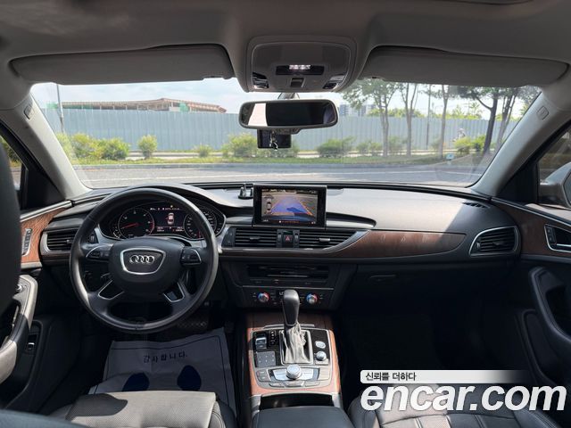 Audi A6 — interior