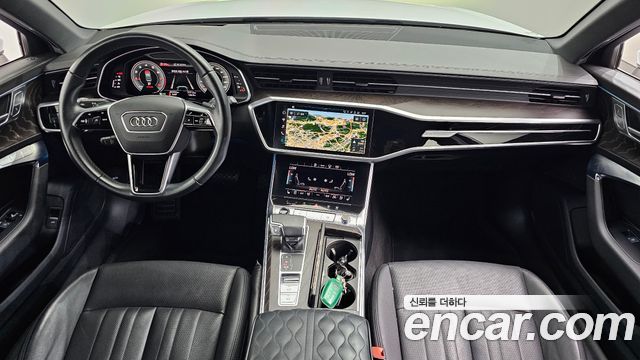 Audi A6 — interior