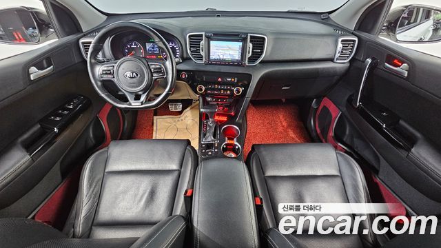 Kia Sportage — interior
