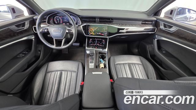 Audi A6 — interior
