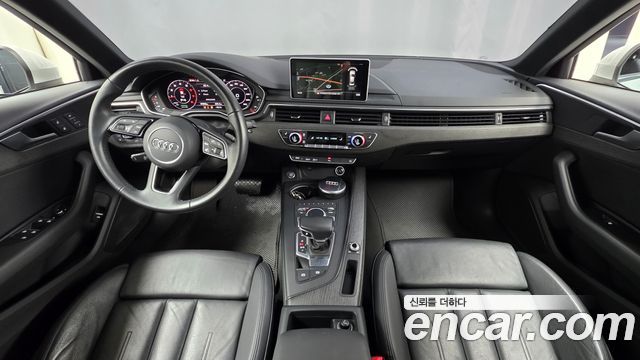 Audi A4 — interior