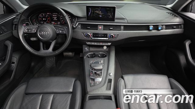 Audi A4 — interior