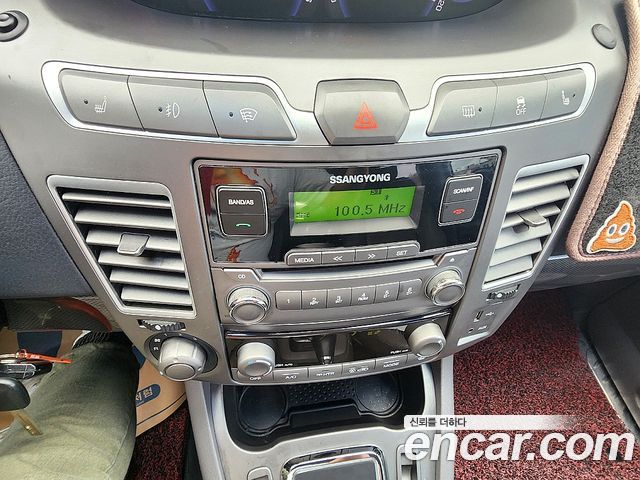 KG Mobility Korando — interior