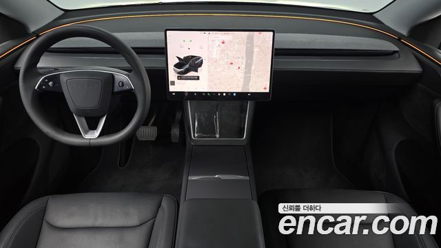 Tesla Model Y — interior