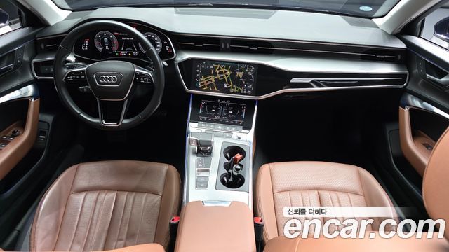 Audi A6 — interior