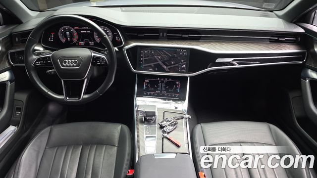 Audi A6 — interior