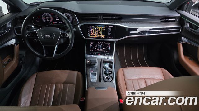 Audi A6 — interior