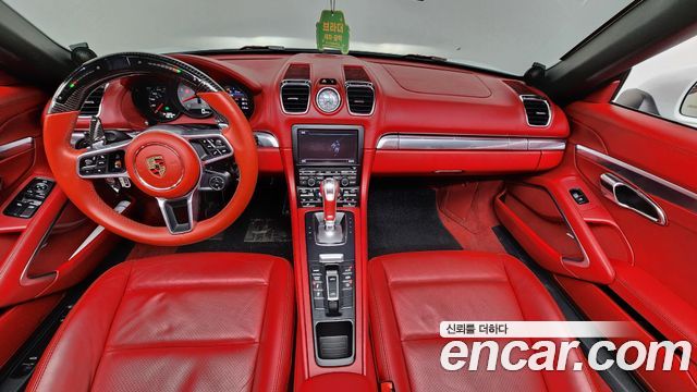 Porsche Boxster — interior