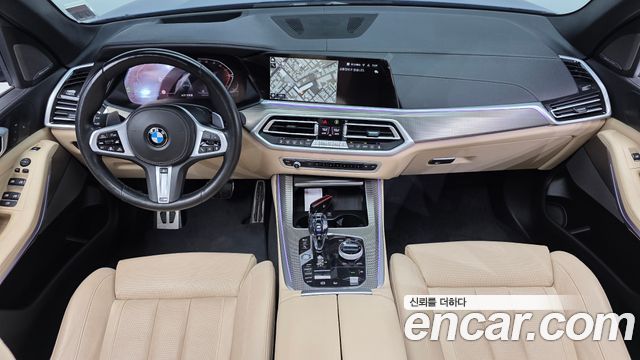 BMW X5 — interior