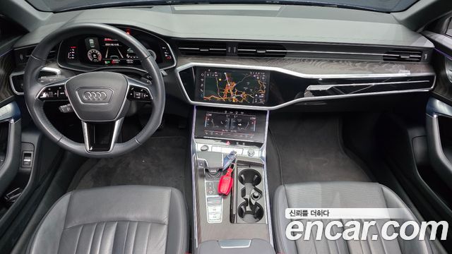 Audi A6 — interior
