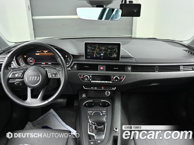 Audi A4 — interior