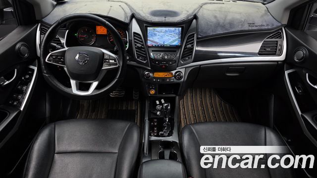 KG Mobility Korando — interior