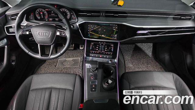 Audi A6 — interior