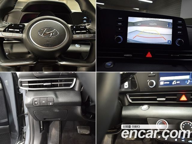 Hyundai Avante — interior