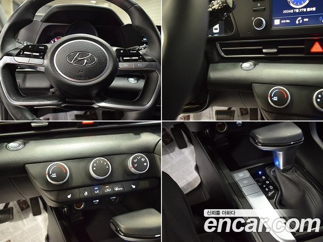 Hyundai Avante — interior