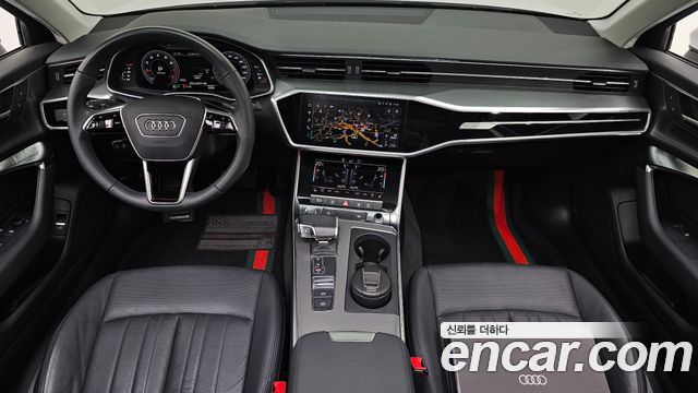 Audi A6 — interior
