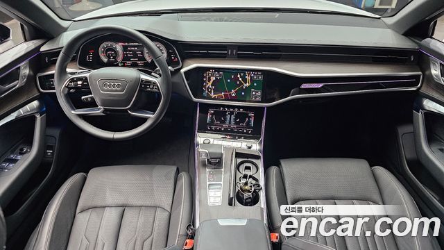 Audi A6 — interior