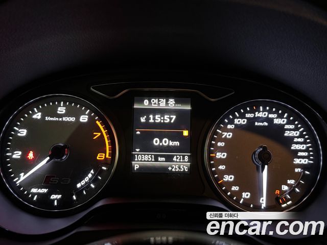 Audi S3 — interior
