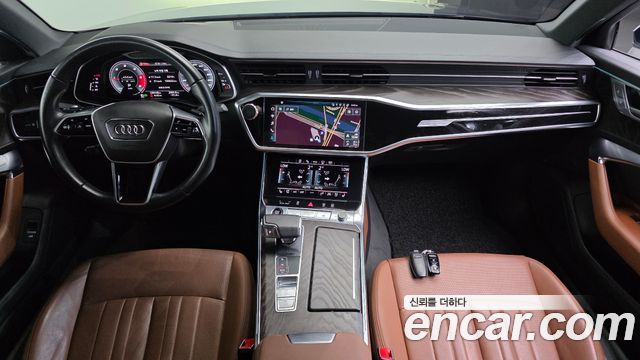Audi A6 — interior