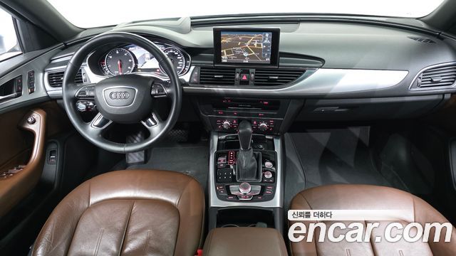 Audi A6 — interior