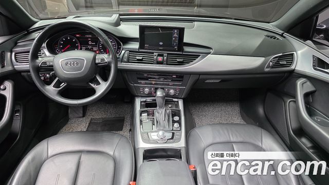 Audi A6 — interior