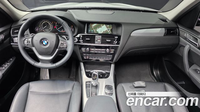 BMW X3 — interior