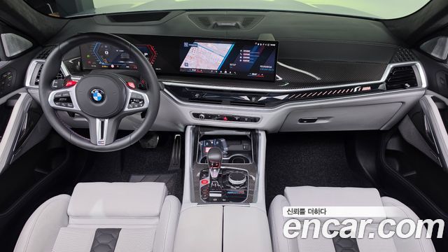 BMW X6 M — interior