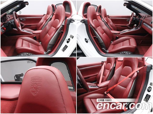 Porsche 718 — interior