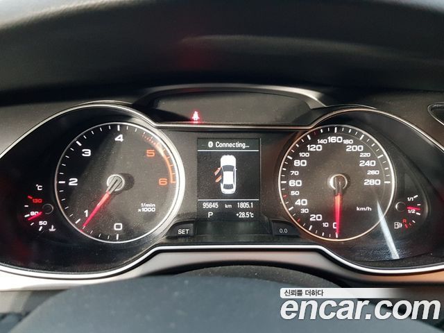Audi A4 — interior