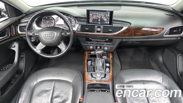 Audi A6 — interior