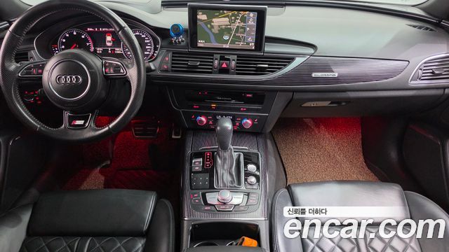 Audi A6 — interior