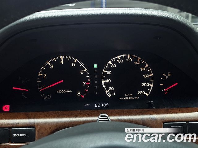 Renault Korea SM5 — interior