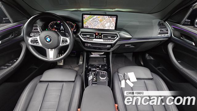 BMW X3 — interior