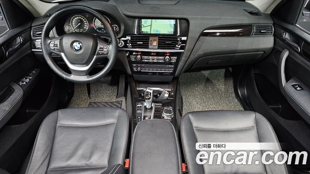 BMW X3 — interior