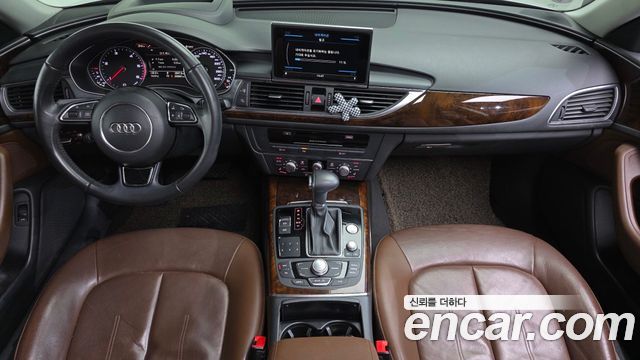 Audi A6 — interior