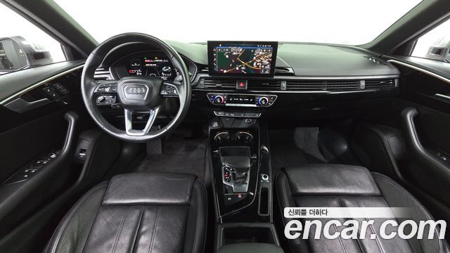 Audi A4 — interior