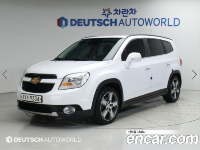 Chevrolet Korea Orlando — exterior