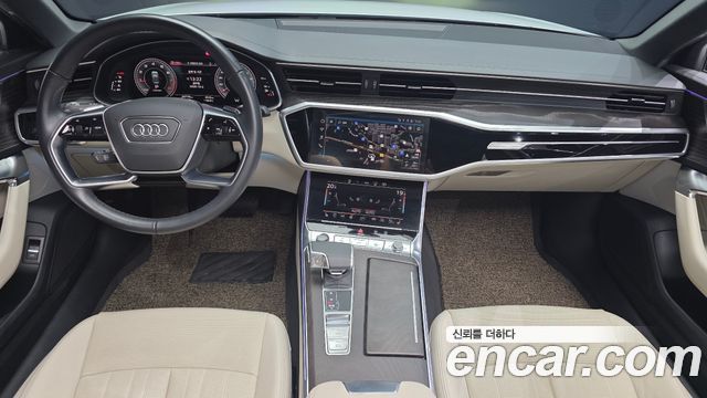 Audi A6 — interior